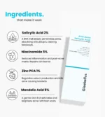 Anti Acne serum ingredients breakdown